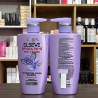 ราคา ( ราคาต่อ 1 ขวด ) L'Oréal Paris Elseve Hyaluron Moisture 72H Moisture Filling Shampoo 410ml (43727886963)