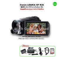 ราคา Canon LEGRIA HF R36 Camcorder WiFi กล้องวีดีโอมืออาชีพ Full HD movie 51X ADVANCED zoom 8GB in มือสองusedคุณภาพมีประกัน (21972778431)