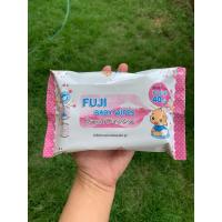ราคา ทิชชู่เปียก 1 ห่อ กระดาษทิชชู่เปียก ผ้าเช็ดทำความสะอาดผิวแบบเปียก FUJI BABY WIPES (7728066313)