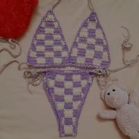 ราคา Bikini‼️ บีกีนี่ถักโครเชต์ ชุดว่ายน้ำ ชุดไปทะเล (25335918951)