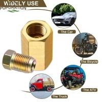 ราคา POP 12 ชิ้น 3 16 3 8-24 Inverted Brass Brake Line ฟิตติ้งทองเหลือง Unions (40929807720)
