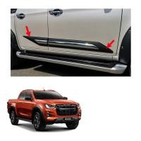 ราคา กันกระแทกข้างประตู (รุ่น 4 ประตู) ดำด้าน 4 ชิ้น สำหรับ อีซูซุ Isuzu ดีแม็ก D-Max Dmax Hi-lander ปี 2020 - 2021 (6738734634)