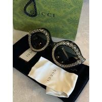 ราคา แว่นกันแดด Gucci Oval sunglasses มือสองของแท้ (26363516191)