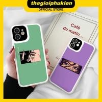ราคา เคสไอโฟน - ขอบกล้องเหลี่ยม เคสไอโฟน ตาสาวสําหรับ ไอโฟน 6 ถึง 16โปรแม็กซ์ - ของ084 (54560560021)
