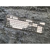 ราคา เซ็ตปุ่มคีย์แคป PBT Keycap Doubleshot ไฟลอด สีขาว เทา 106 ปุ่ม Keycap Thai ปุ่มคีย์บอร์ด Mechanical Keyboard (6841433267)