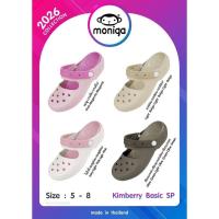 ราคา ส่งฟรีMoniga By Monobo รุ่น Kimberry แท้% รองเท้าสวมปิดหัว ไซส์5-8 (1402728899)