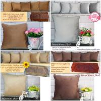 ราคา SBK MODERN MINIMALIST SOFA CUSHION COVER SET, GOOD PLAIN SOFA MATERIAL (56702175395)