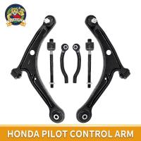 ราคา Svenubee 6Pcs Front Lower Suspension Kit Control Arm Ball Joint Tie Rod End Set for HONDA PILOT ACU (55802891013)