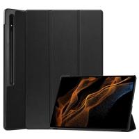 ราคา พร้อมส่ง สําหรับ Samsung Galaxy Tab S8 Ultra ที่วางสามพับ Custer Texture Leather Tablet Case (51709459998)