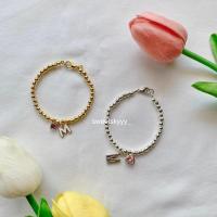 ราคา กำไลข้อมือสีเงิน/ทอง (18375784969)