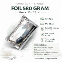 ราคา ALUMINIUM FOIL SACHET / ALUMINIUM FOIL LARGE BOX / แพ็คอลูมิเนียมฟอยล์ 17X25 (55408611475)