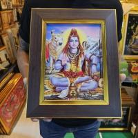 ราคา กรอบรูป บูชาพระศิวะ พระศิวะ รูปพระศิวะ เสริมดวง ปัดเป่าสิ่งไม่ดี องค์เทพ องค์พระศิวะ พระศิวะมหาเทพ เทพฮินดู (22685653138)