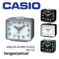 ราคา นาฬิกาปลุก คาสิโอ (CASIO) พรายน้ำ เดินกระตุกCasio รุ่น TQ-218 ของแท้ รับประกันศูนย์ 1 ปี. TQ218 (6542565541)