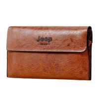 ราคา JEEP BULUO กระเป๋าสตางค์ ใบยาว ทรงคลัทช์ สําหรับผู้ชาย (19180353239)