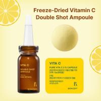 ราคา [TONYMOLY] Koncept Vita C Freeze-Dried Double Shot Ampoule Kit 50ml, Brightening & From Surface to Deep Within Dual Tone Care (49307166920)