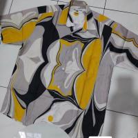 ราคา KEMEJA Preloved เสื้อเชิ้ตแขนสั้นผู้ชาย วัสดุเท่ๆ เท่ๆ เท่ๆ (40304027428)