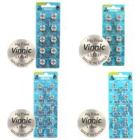ราคา ถ่านกระดุม Vinnic L1154F, L1131F, L736F, L754F, L1121F, LR1120, L626F, L621F 1.5V Alkaline Battery ของใหม่ ของแท้ (10514048930)