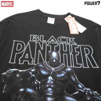 ราคา tshirt Power 7 Shop เสื้อยืดการ์ตูน มาร์เวล Black Panther ลิขสิทธ์แท้ MARVEL COMICS T-SHIRTS (MVX-160)_07(S-5XL) (23930911257)