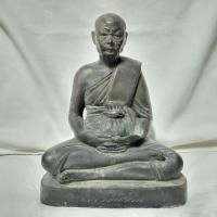 ราคา หลวงพ่อเงิน วัดดอนยายหอม พ.ศ. 2514 พระบูชา ตัก 5 นิ้ว (27454102151)