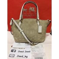 ราคา USED MINI KELSEY SATCHEL IN OUTLINE SIGNATURE COACH F57830 แท้% (301882129)