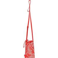 ราคา ใหม่พร้อมส่ง ของแท้ กระเป๋า Supreme Puffer Neck Pouch Red Paisley (19872972864)