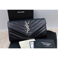 ราคา ❌❌Sold ❌❌ Ysl long wallet flap แท้ (9585848989)