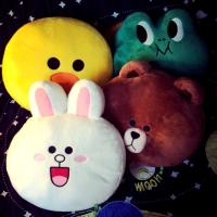 ราคา หมอนตุ๊กตาไลน์ Line doll (312856291)