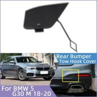 ราคา สําหรับ BMW 5 Series G30 M Sport 525i 528i 530i 540 2018-2020 ด้านหลังกันชน Tow Hook Eye ฝาครอบตัดหญ้า Hauling Trailer ฝาปิด Trim (24748112869)