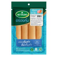 ราคา ไส้กรอกแฮมเดอลุกซ์ เบทาโกร 500 ก. BETAGRO Deluxe Smoked Hotdog Sausage (Chicken & Pork) 500 g. (51859752194)