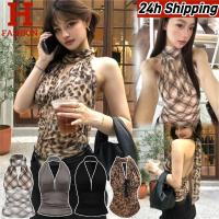ราคา HOT พร้อมส่ง เสื้อคล้อง สไตล์มินิมอล ลายเสือ มินิมอล ลายสก็อต สีพื้น-FY9384 (40313549237)