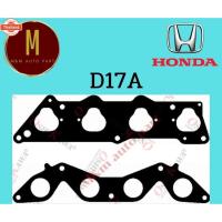 ราคา ประเก็นไอดี-ไอเสีย HONDA D17A CIVIC DIMENSIONเหล็กล้วน1700CC 16V C/V 2000 VTEC ยี่ห้อ oshikawa (42470720487)