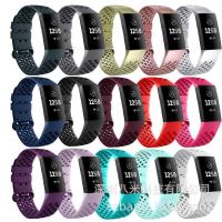 ราคา Fitbit charge4 สายรัดสไตล์เดียวกันอย่างเป็นทางการ fitbit charge3 สร้อยข้อมืออัจฉริยะสไตล์กลวง (47408753016)
