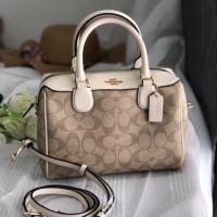 ราคา COACH MINI BENNETT SATCHEL IN CROSSGRAIN LEATHER (906387344)