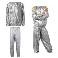 ราคา ชุดออกกำลังกาย Sauna suit ชุดลดน้ำหนัก ชุดซาวน่า ชุดลดน้ำหนัก ชุดลดความอ้วน ชุดเผาผลาญไขมัน ฟิตเนส Free Size สีเงิน สีดำ (17357275897)