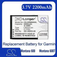 ราคา แบตเตอรี่ทดแทน Cameron Sino สําหรับ Garmin Alpha 100, Alpha 200, Alpha 200i, Alpha 300, เหมาะกับ P/N 010-11599-00,010-11654-03, (50610161938)