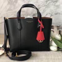 ราคา Tory Burch PERRY SMALL TRIPLE-COMPARTMENT TOTE 56249 (6347270991)