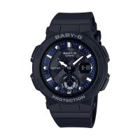 ราคา Casio BABY G นาฬิกาข้อมือผู้หญิง สายเรซิ่น รุ่น BGA-250-1A - สีดำ (1107459966)