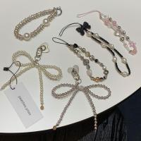 ราคา หุยวานจู เกาหลีเรียบง่ายโบว์มุก สุด ๆ อเนกประสงค์กรณีโทรศัพท์มือถือจี้โซ่·จี้โบว์มุก (29781316642)