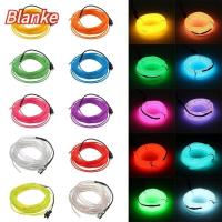 ราคา BLANKE 1 ชิ้นเรืองแสง EL สายไฟ, LED นีออน DIY เครื่องแต่งกายรถตกแต่ง, เสื้อผ้ากันน้ํา Ball เสื้อผ้า Luminous Christmas Dance Party LED Strip เทป (48106413335)