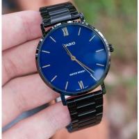 ราคา นาฬิกา Casio รุ่น MTP-VT01B-2B นาฬิกาผู้ชาย สายแสตนเลสสีดำ หน้าปัดน้ำเงิน- ของแท้ 100% รับประกันสินค้า 1 ปีเต็ม (19175652276)
