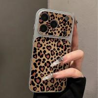 ราคา เคสโทรศัพท์หนัง สำหรับไอโฟน For iPhone 15 11 17 16 14 13Pro 12Promax 13 12 เคสลายเสือดาว กันกระแทก (27244670366)