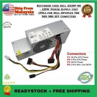 ราคา Refurbish ใช้ชุดจ่ายไฟ Dell H235P-00 - 235W (PSU) สําหรับคอมพิวเตอร์ Dell Optiplex 760 960 980 SFF (53357942003)