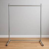 ราคา ราวตากผ้าเหล็กหนาอย่างดี สูง 130 cm รับน้ำหนักได้มาก ถอดประกอบได้ง่าย เหมาะใช้ราวตากผ้าตลาดนัด บ้าน หอพัก คอนโด (53051619963)