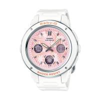 ราคา Casio Baby-G นาฬิกาข้อมือผู้หญิง สายเรซิ่น รุ่น BGA-150F-7A - สีขาว (445334874)