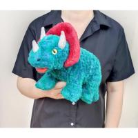 ราคา ตุ๊กตาไดโนเสาร์ Ty ขนนุ่ม เท้าถ่วง งานรุ่นเก่าปี 2001 Ty Hornsly Triceratops Dinosaur ขนาด 15 นิ้ว (20194995424)