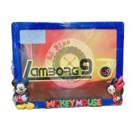 ราคา กรอบป้ายทะเบียน และป้าย+หลอดพรบ. มอเตอร์ไซต์ ลายการ์ตูน มิกกี้เมาส์ Mickey Mouse (9869549818)