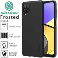 ราคา Nillkin Hard Case Samsung Galaxy A12 - M12 Frosted Shield Black Casing Original Cover Super Black (40705740674)