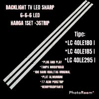 ราคา ไฟแบ็คไลท์ Led 40 นิ้ว สําหรับทีวี Sharp Lc40Le180i Lc40Le185i Lc40Le295i Lc 40Le180i 40Le180 40Le185i 405in 405e185i 405i 40Le180 40Le185i 405i 40Le180i 40Le185i (19912426533)