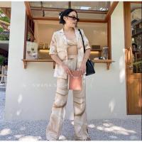 ราคา ชุดเซต 3 ชิ้น พิมลายหินอ่อน ลาย mable ป้าย AKKARA STUDIO (723177148)