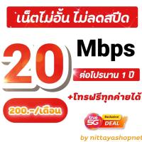 ราคา ซิมโปรเทพซิมทรู 4/15/20 Mbps ไม่อั้นไม่ลดสปีด + เติมเพิ่ม 50 บาทโทรฟรีทุกค่าย (4677993176)